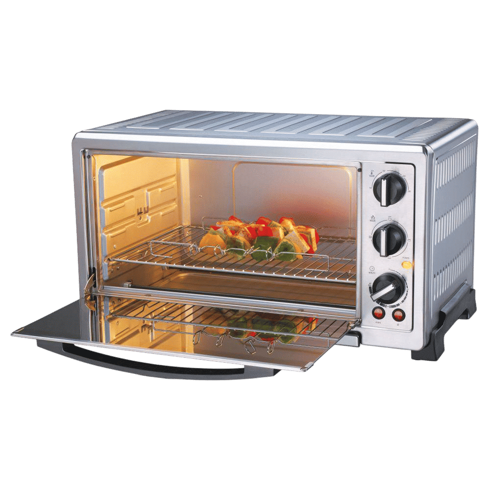 morphy richards 60L Oven Toaster Grill with Preset Cooking Modes (60RCSS, Black/Silver) morphy richards 60L Oven Toaster Grill with Preset Cooking Modes (60RCSS, Black/Silver)_6