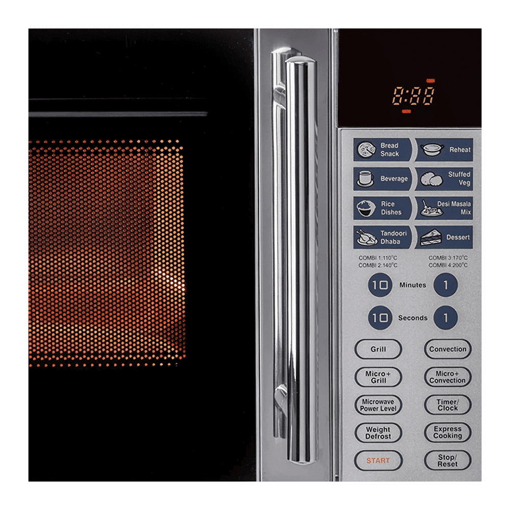 IFB 20SC2 20L Convection Microwave Oven with 24 Auto Menu (Metallic Silver)_4