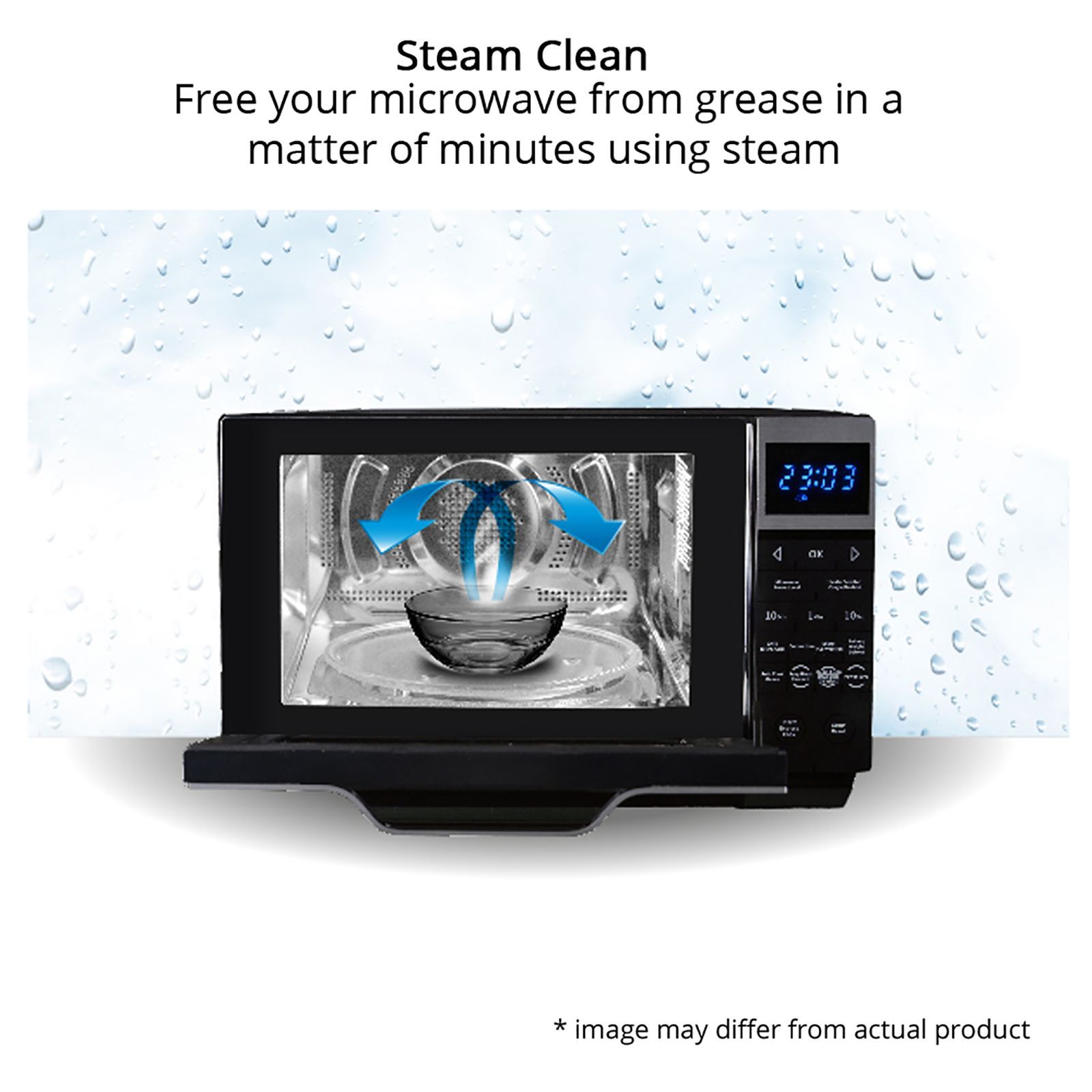 IFB 23L Convection Microwave Oven with 71 Autocook Menus (23BC4, Black Floral)_16