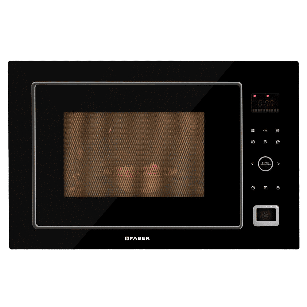 FABER FBIMWO GLB 32L 60cm Built-in Microwave with 10 Autocook Menus (FBIMWO 32L CGS BK, Black)_1