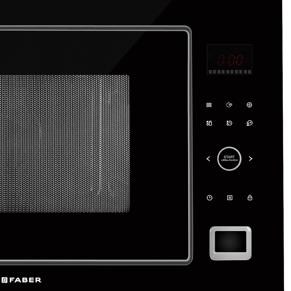 FABER FBIMWO GLB 32L 60cm Built-in Microwave with 10 Autocook Menus (FBIMWO 32L CGS BK, Black)_4
