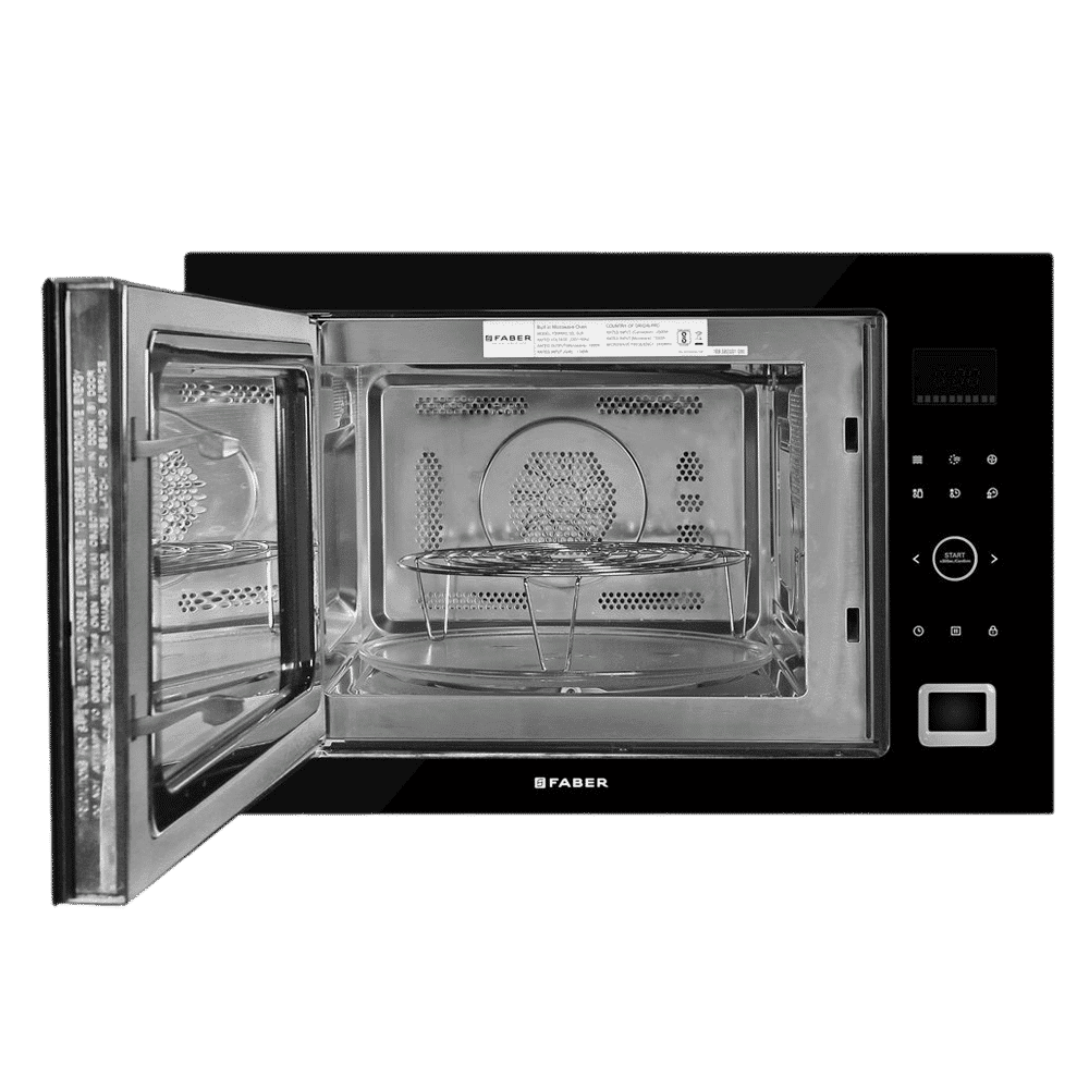 FABER FBIMWO GLB 32L 60cm Built-in Microwave with 10 Autocook Menus (FBIMWO 32L CGS BK, Black)_5