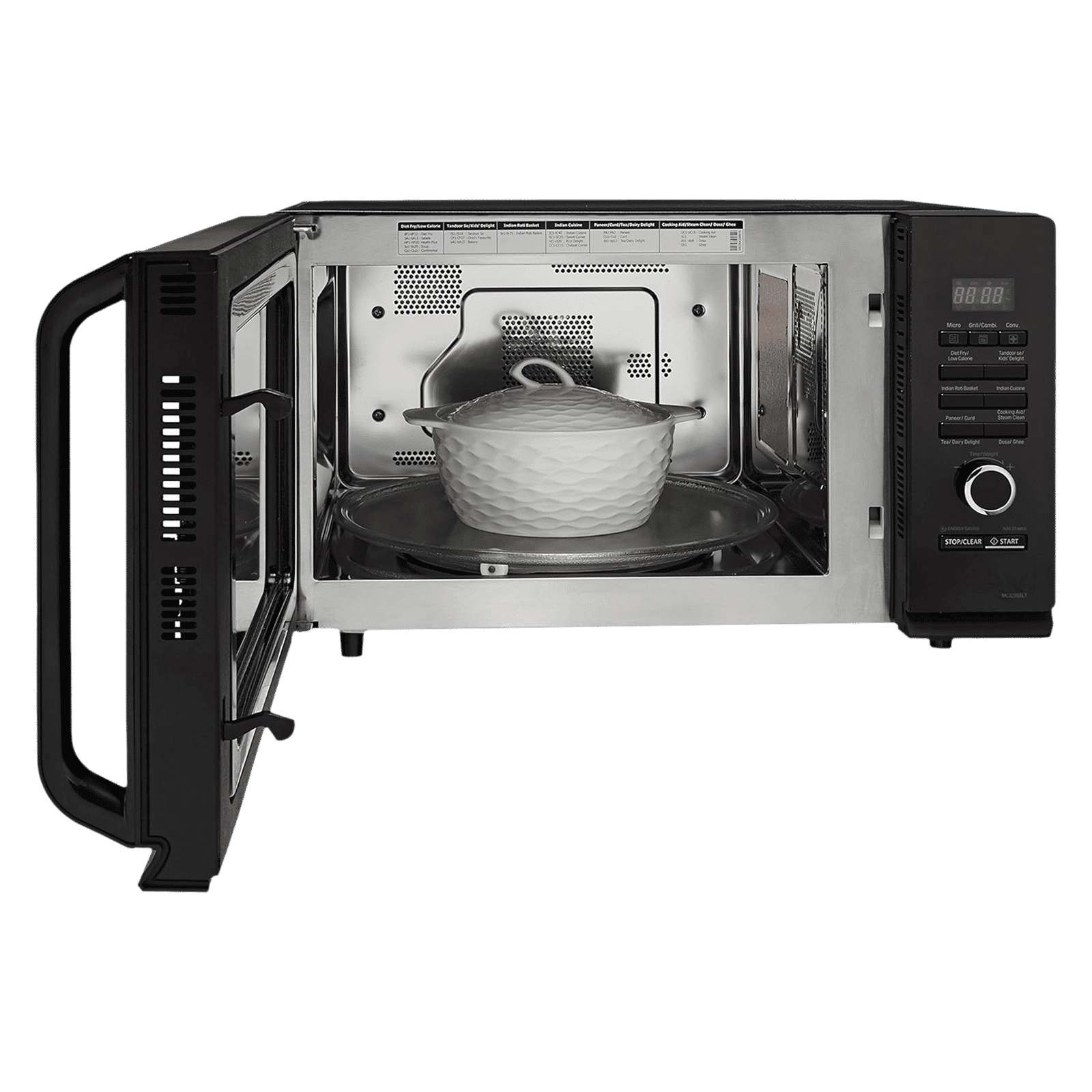 LG 32 Litres MC3286BLT Convection Microwave Oven (Black)_6