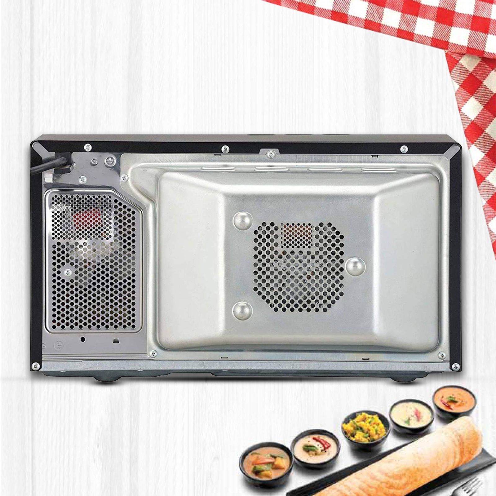 LG 28L Convection Microwave Oven with Diet Fry (MC2846SL, Silver)_19