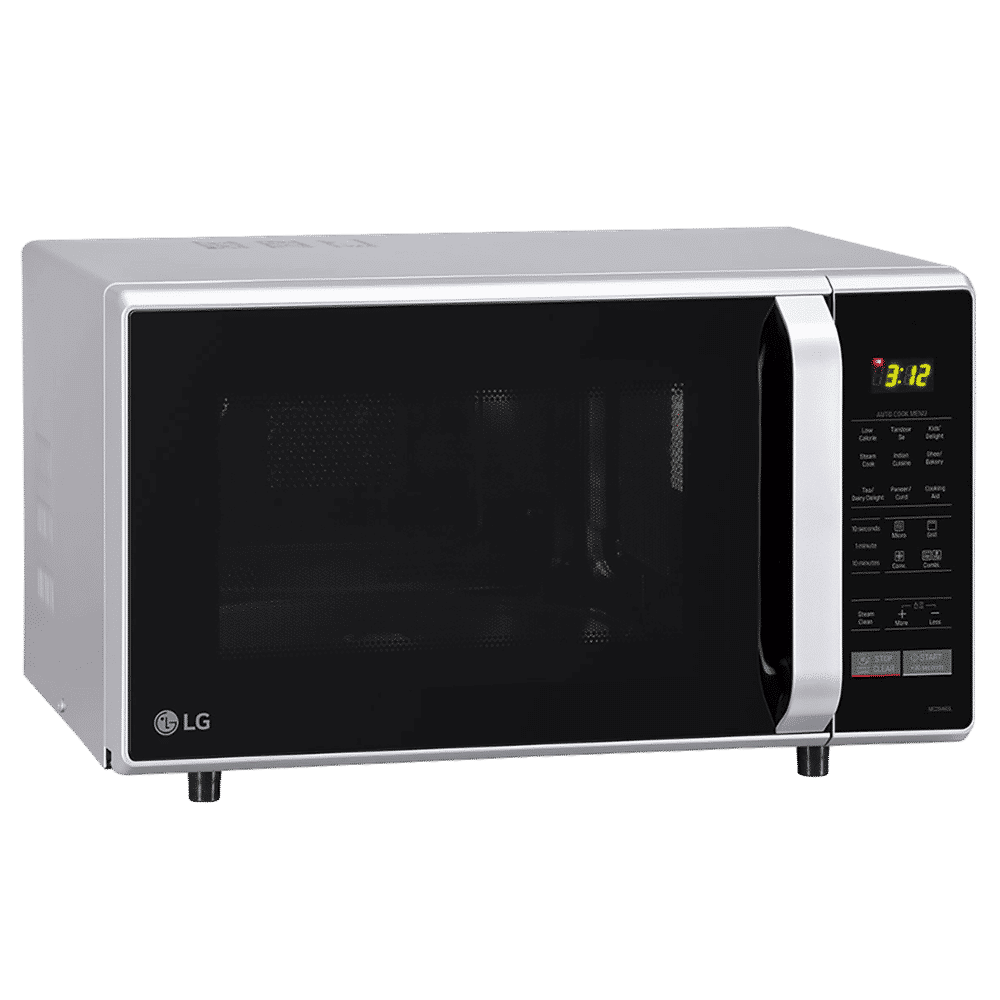 LG 28L Convection Microwave Oven with Diet Fry (MC2846SL, Silver)_9