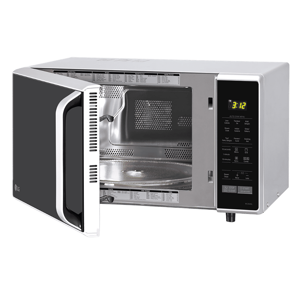 LG 28L Convection Microwave Oven with Diet Fry (MC2846SL, Silver)_10
