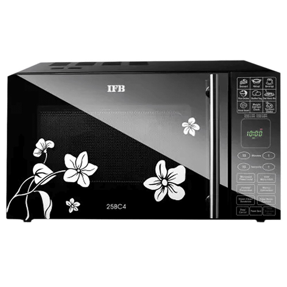 IFB 25BC4 25L Convection Microwave Oven with 101 Auto Menu (Black)_1