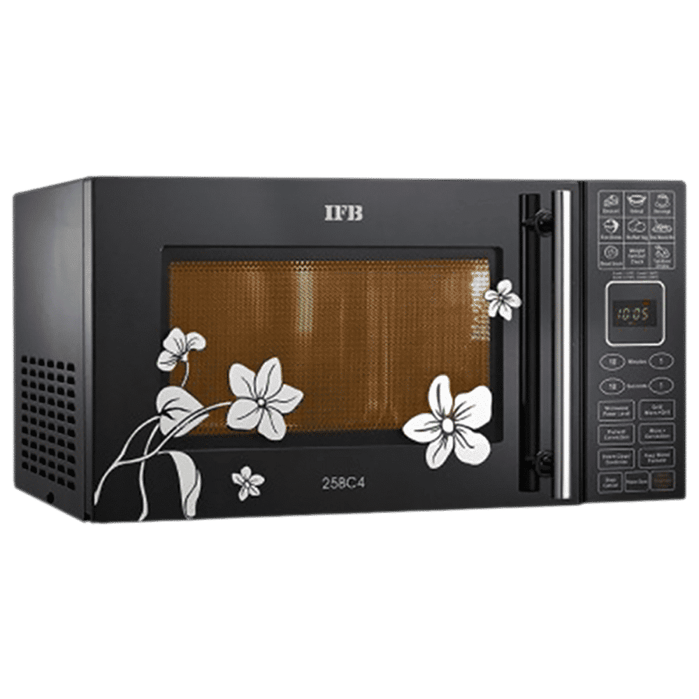 IFB 25BC4 25L Convection Microwave Oven with 101 Auto Menu (Black)_14