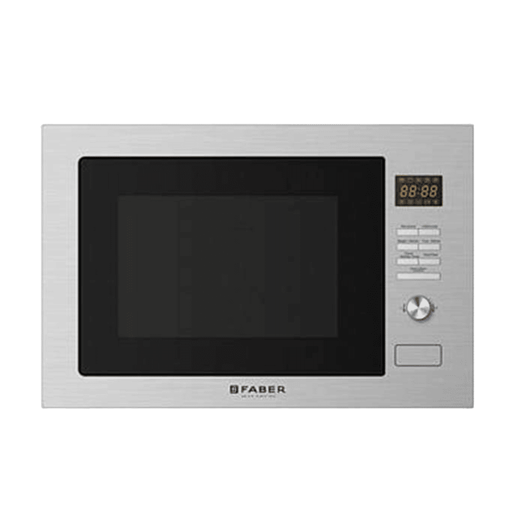 FABER FBIMWO CGS/FG 32L 60cm Built-in Microwave with 10 Autocook Menus (FBIMWO 32L CGS/FG, Stainless Steel) FABER FBIMWO CGS/FG 32L 60cm Built-in Microwave with 10 Autocook Menus (FBIMWO 32L CGS/FG, Stainless Steel)_1