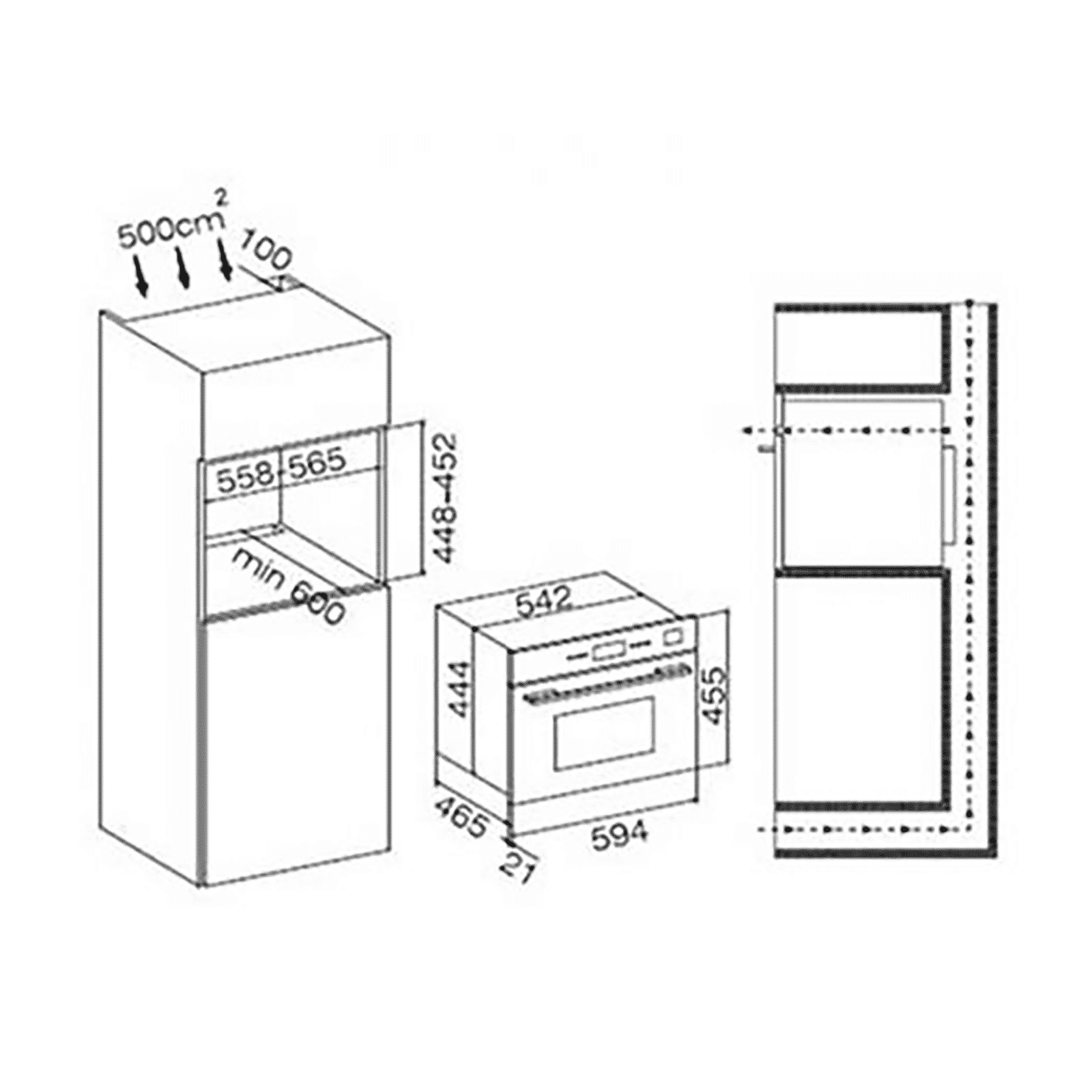 FABER FBIMWO CGS/FG 32L 60cm Built-in Microwave with 10 Autocook Menus (FBIMWO 32L CGS/FG, Stainless Steel) FABER FBIMWO CGS/FG 32L 60cm Built-in Microwave with 10 Autocook Menus (FBIMWO 32L CGS/FG, Stainless Steel)_8