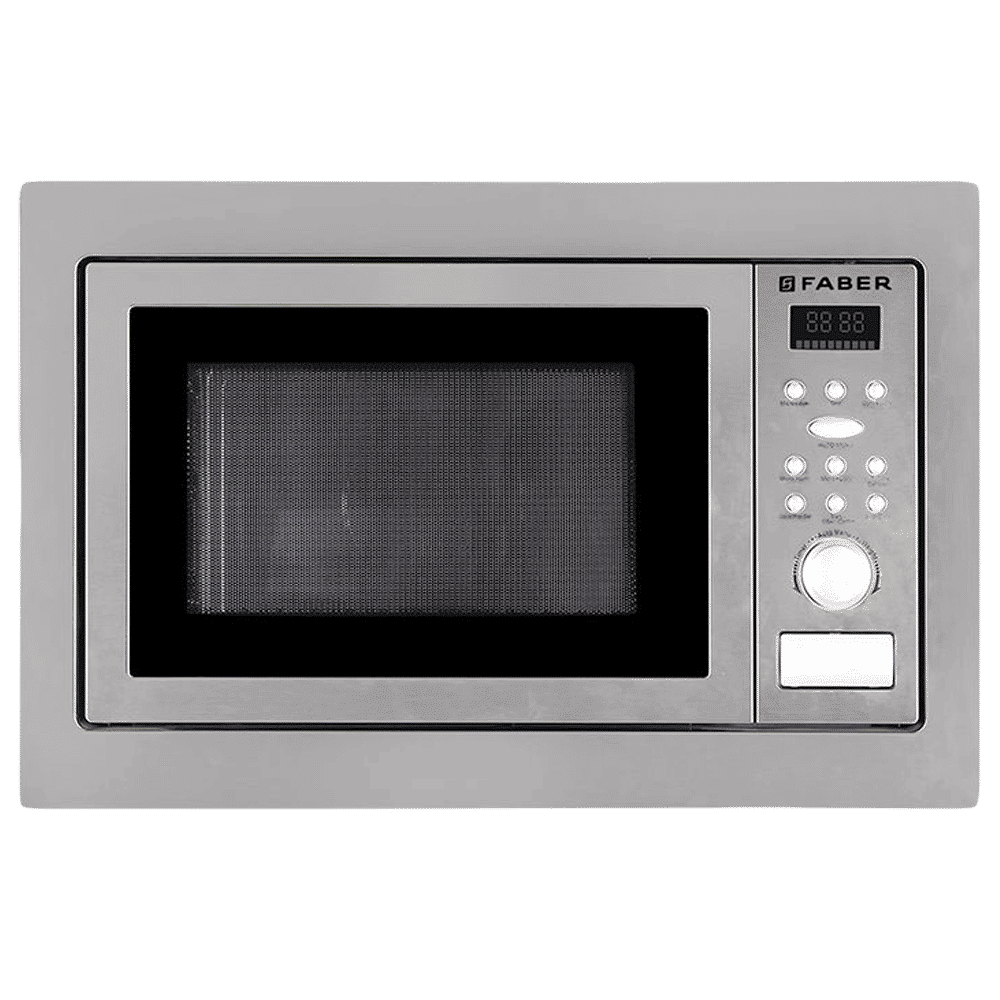 FABER FBIMWO CGS/FG 25L 60cm Built-in Microwave with 10 Autocook Menus (FBIMWO 25L CGS/FG, Stainless Steel) FABER FBIMWO CGS/FG 25L 60cm Built-in Microwave with 10 Autocook Menus (FBIMWO 25L CGS/FG, Stainless Steel)_1