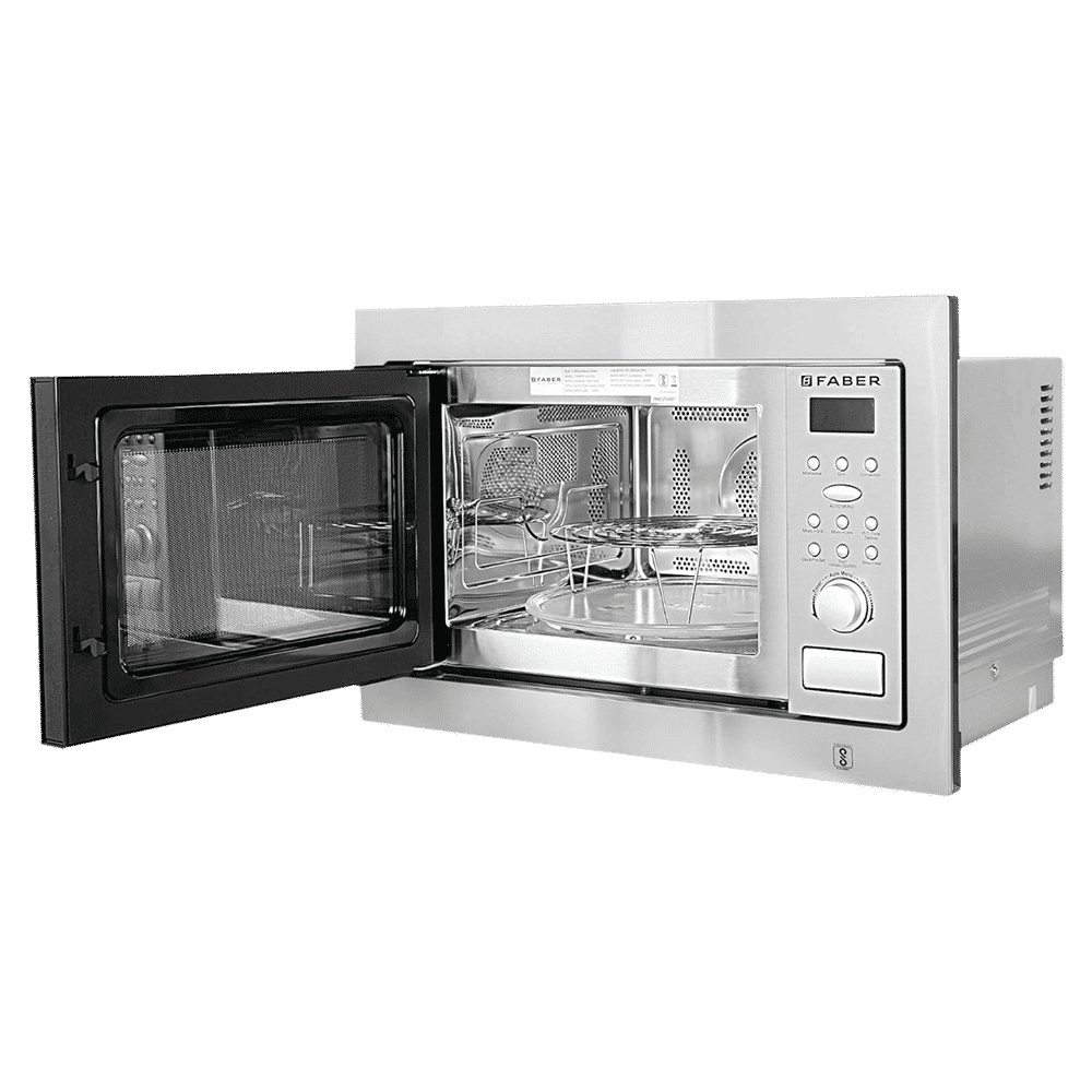 FABER FBIMWO CGS/FG 25L 60cm Built-in Microwave with 10 Autocook Menus (FBIMWO 25L CGS/FG, Stainless Steel) FABER FBIMWO CGS/FG 25L 60cm Built-in Microwave with 10 Autocook Menus (FBIMWO 25L CGS/FG, Stainless Steel)_10