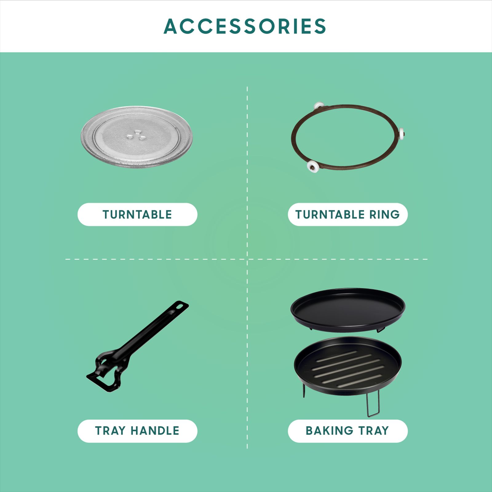 Croma 20L Convection Microwave Oven with 200 Autocook Menu (CRAM0193, Black)_8