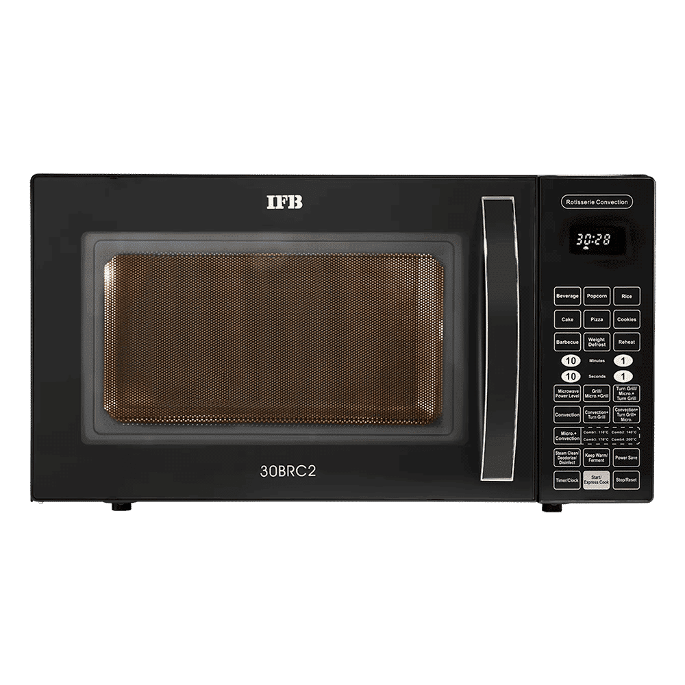 IFB 30L Convection Microwave Oven with 101 Autocook Menus (30BRC2, Black)_11