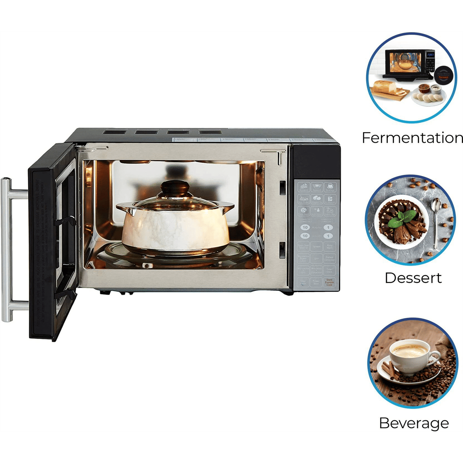 IFB 20L Convection Microwave Oven with 71 Autocook Menus (20BC4, Black) IFB 20L Convection Microwave Oven with 71 Autocook Menus (20BC4, Black)_18
