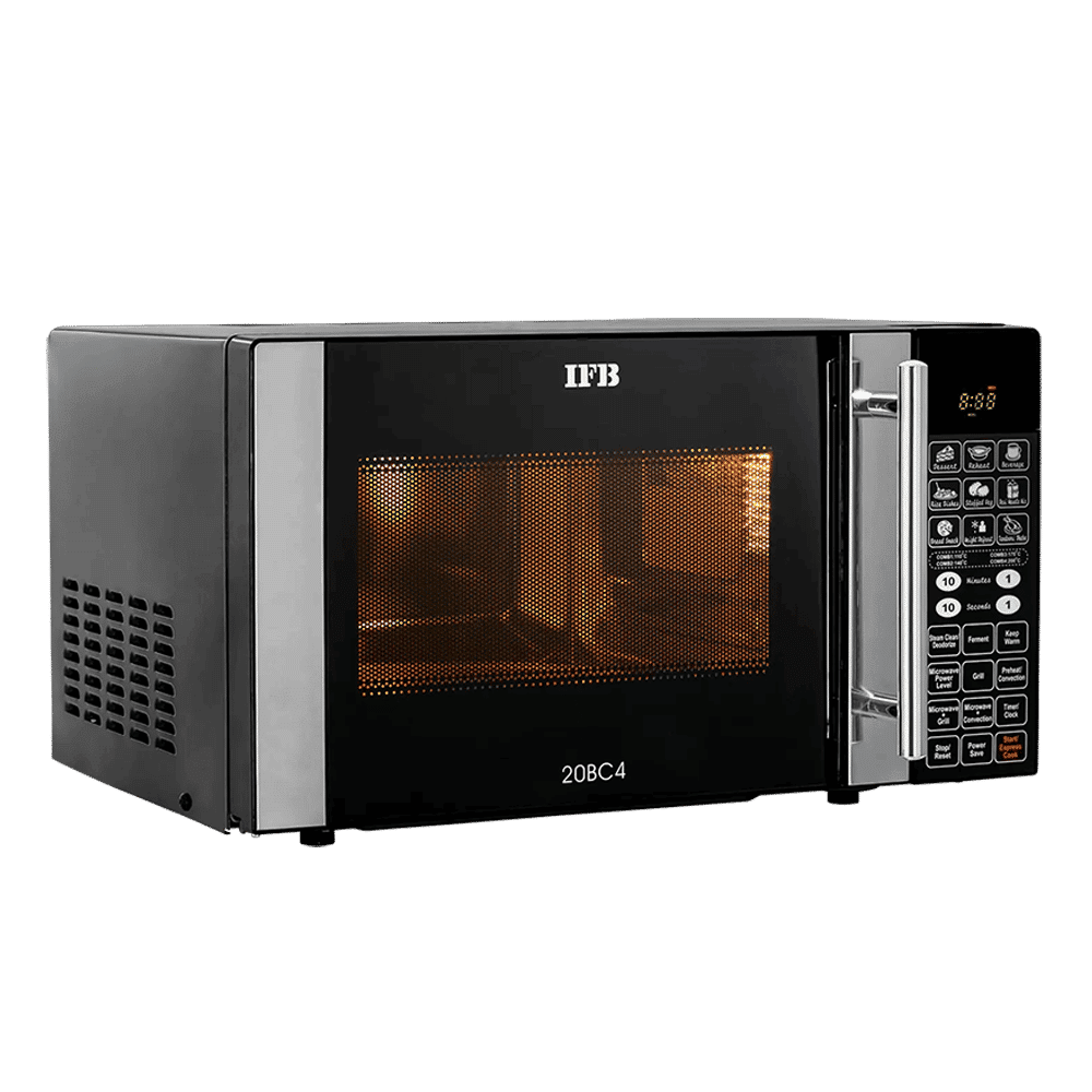 IFB 20L Convection Microwave Oven with 71 Autocook Menus (20BC4, Black) IFB 20L Convection Microwave Oven with 71 Autocook Menus (20BC4, Black)_9