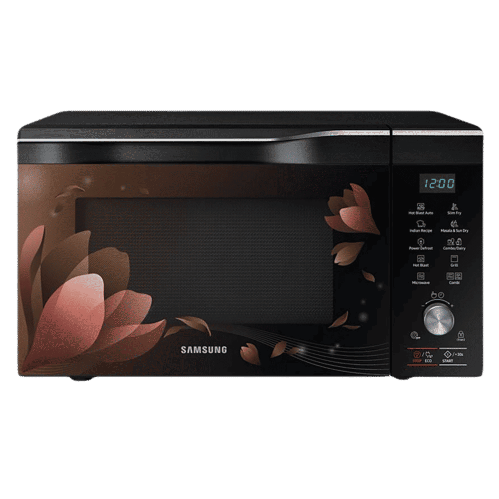 SAMSUNG 32L Convection Microwave Oven with SlimFry Technology (Black)_1
