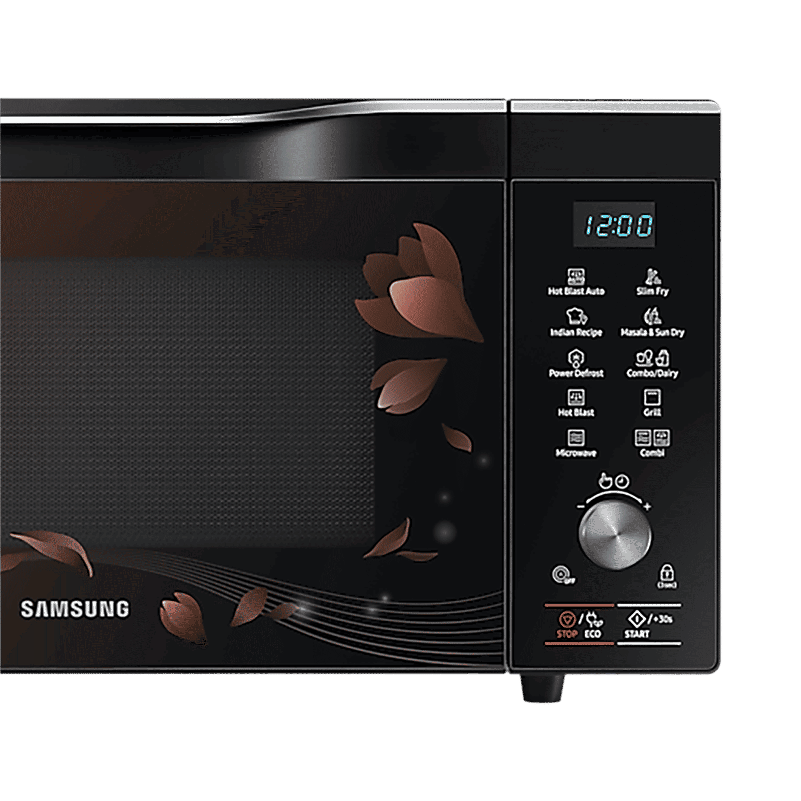 SAMSUNG 32L Convection Microwave Oven with SlimFry Technology (Black)_4