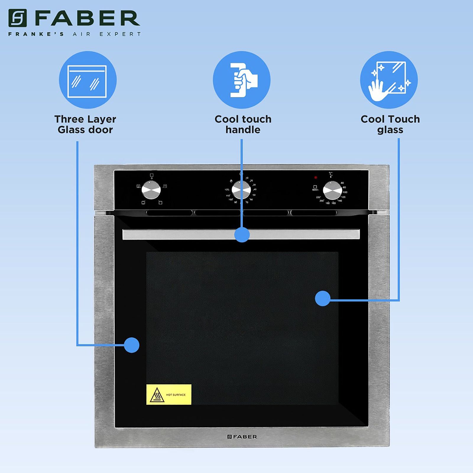 FABER FBIO 4F 80L Built-in Microwave Oven with 4 Autocook Menus (Black)_10