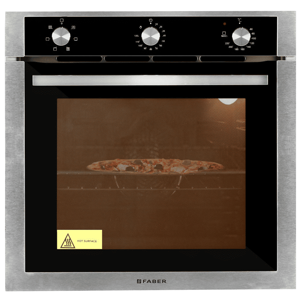 FABER 80L 60cm Built-in Microwave with 6 Autocook Menus (FBIO 80L 6F, Black)_1