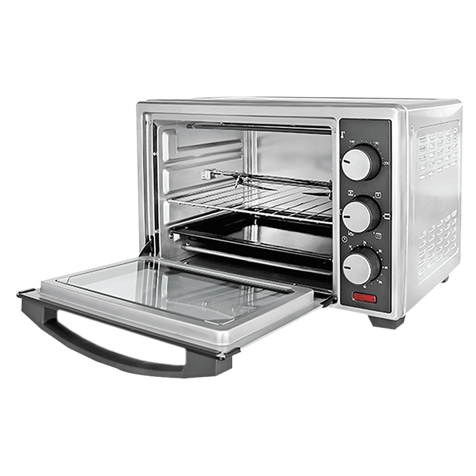 BLACK+DECKER 19L Oven Toaster Grill with Rotisserie & Convection Function (Silver/Grey)_4