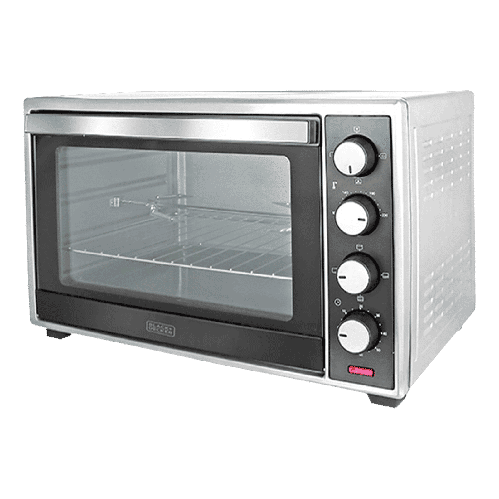 BLACK+DECKER BXTO3001IN 30L Oven Toaster Grill with Motorized Rotisserie (Silver & Grey) BLACK+DECKER BXTO3001IN 30L Oven Toaster Grill with Motorized Rotisserie (Silver & Grey)_5