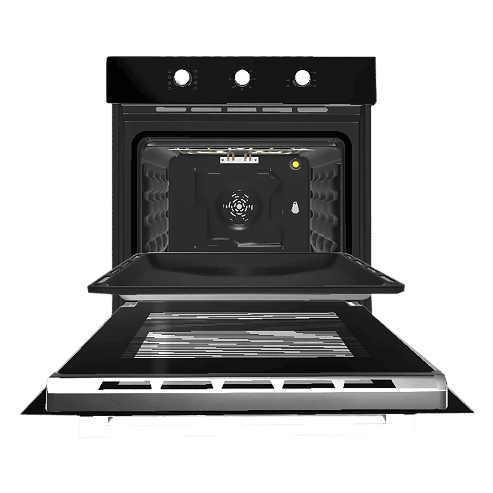 elica 65L 60cm Built-in Microwave with Mechanical Control (EPBI 861 MMF, Black)_5