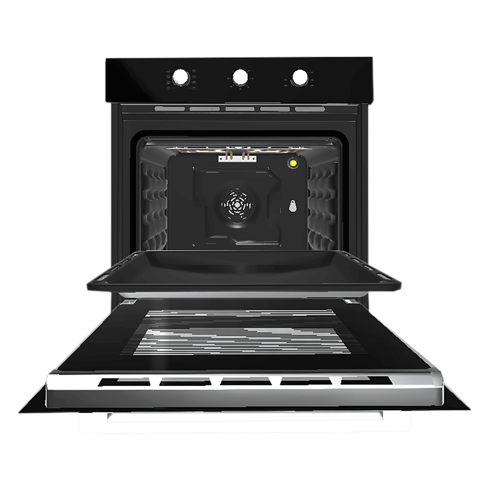 elica 65L 60cm Built-in Microwave with Mechanical Control (EPBI 961 MMF, Black)_4