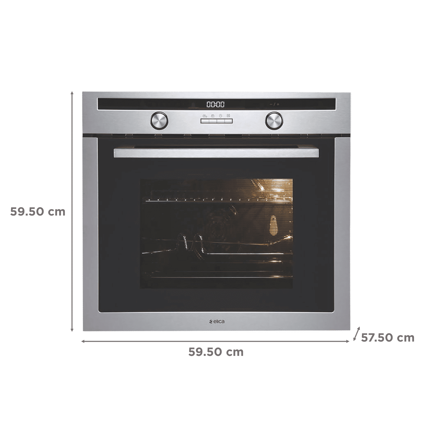 elica EPBI 1062 TRIM DMF 70L 60cm Built-in Microwave with Integral Cooling Fan (EPBI TRIM 1062 DMF, Black)_2