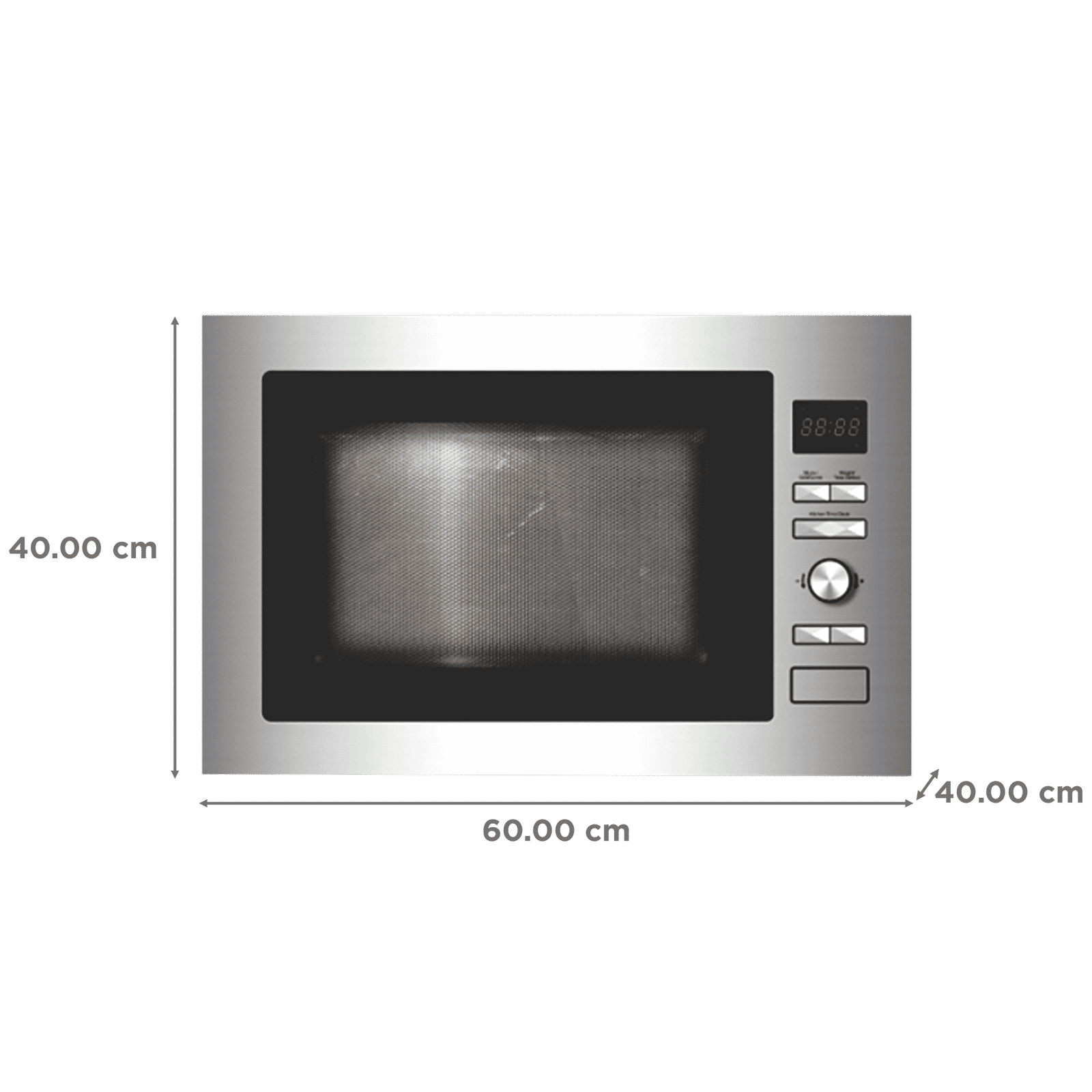 elica EPBI MWO G25 25L Built-in Microwave Oven with 8 Autocook Menus (Stainless Steel)_2
