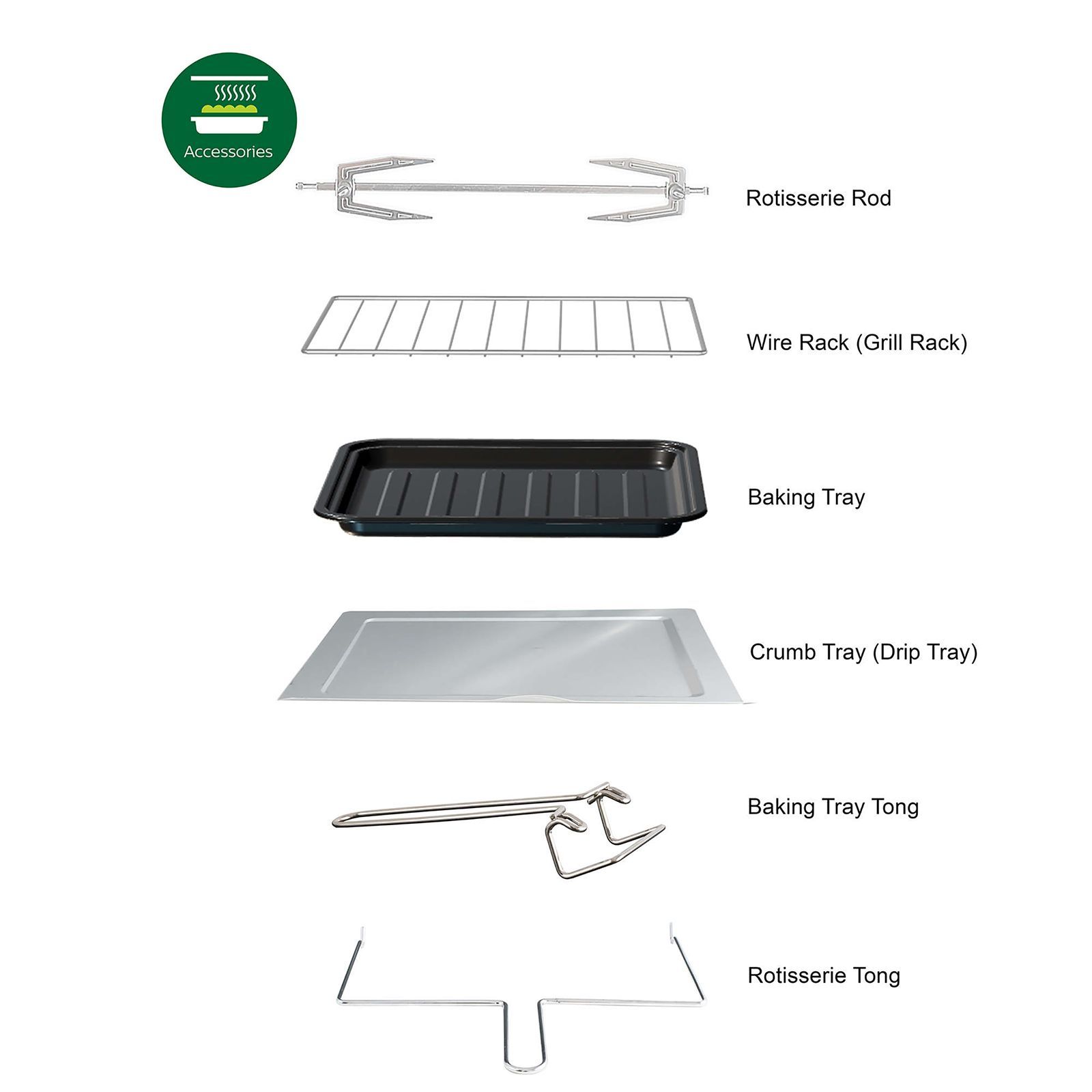 PHILIPS Viva Collection 25L Oven Toaster Grill with Opti Temp Technology (HD6975/00, Anthracite)_9