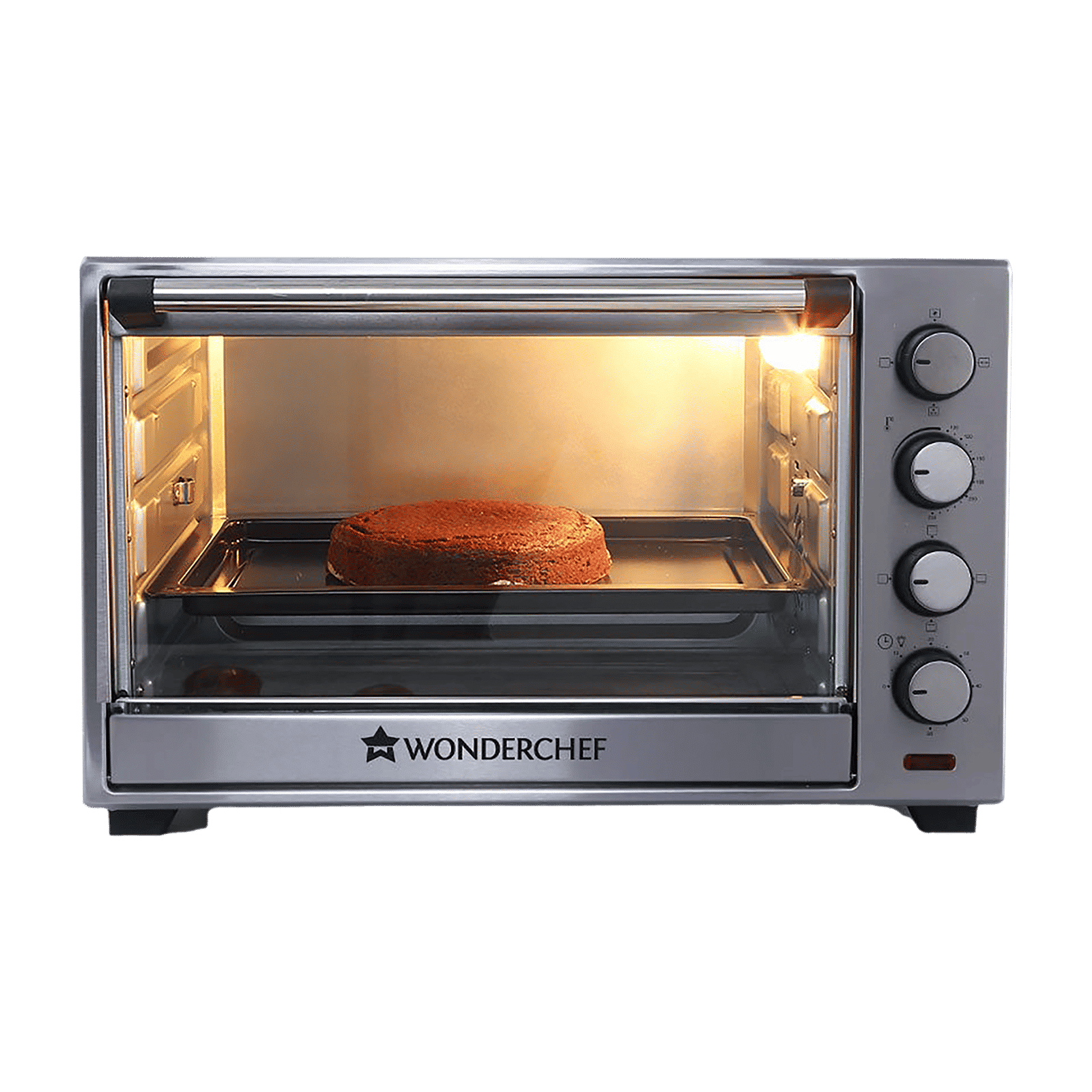 WONDERCHEF 48L Oven Toaster Grill with Motorized Rotisserie (Stainless Steel)_1