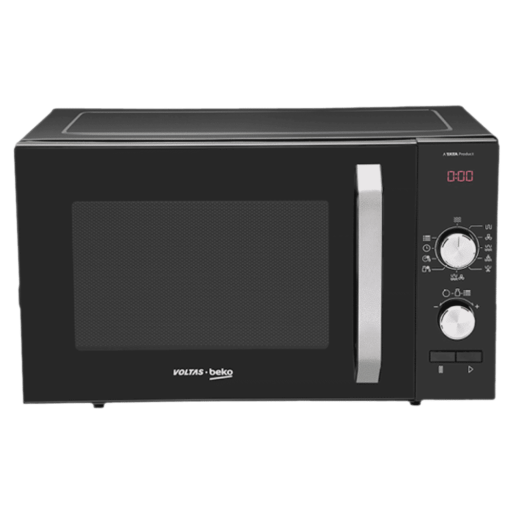 VOLTAS beko MC23BD 23L Convection Microwave Oven with 50 Auto Menu (Black)_1