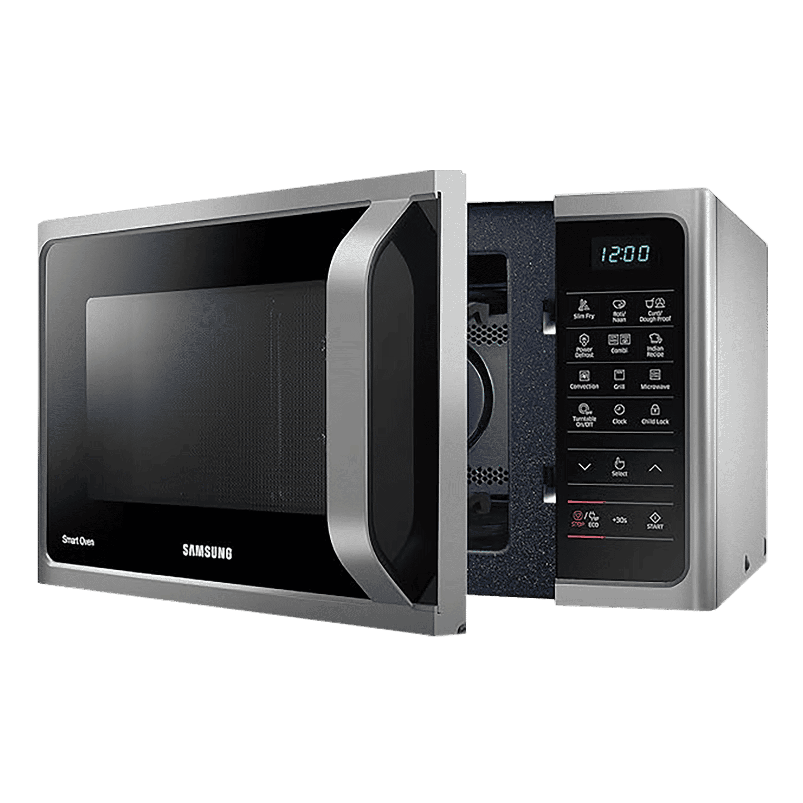 SAMSUNG 28L Convection Microwave Oven with SlimFry Technology (Silver)_6