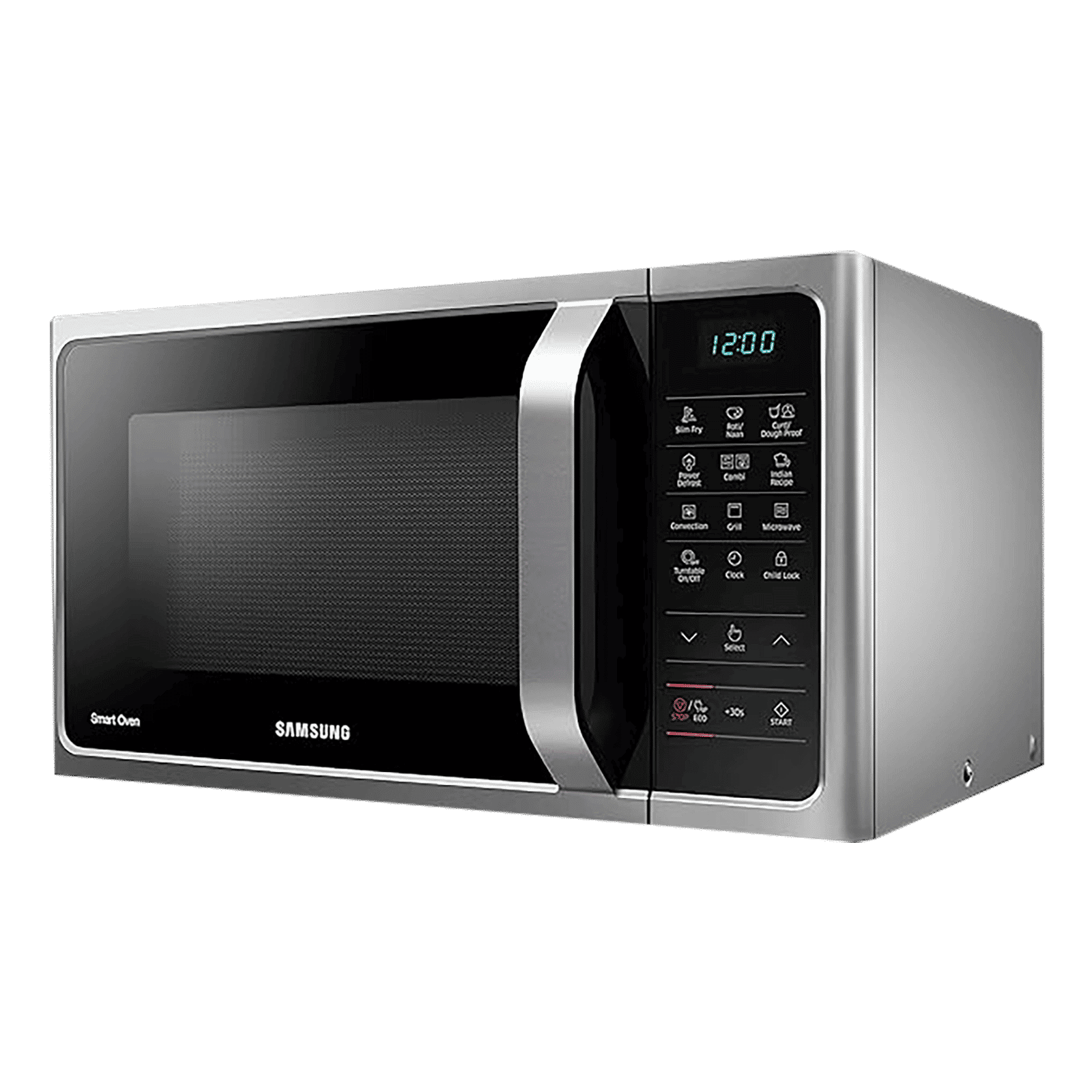 SAMSUNG 28L Convection Microwave Oven with SlimFry Technology (Silver)_7