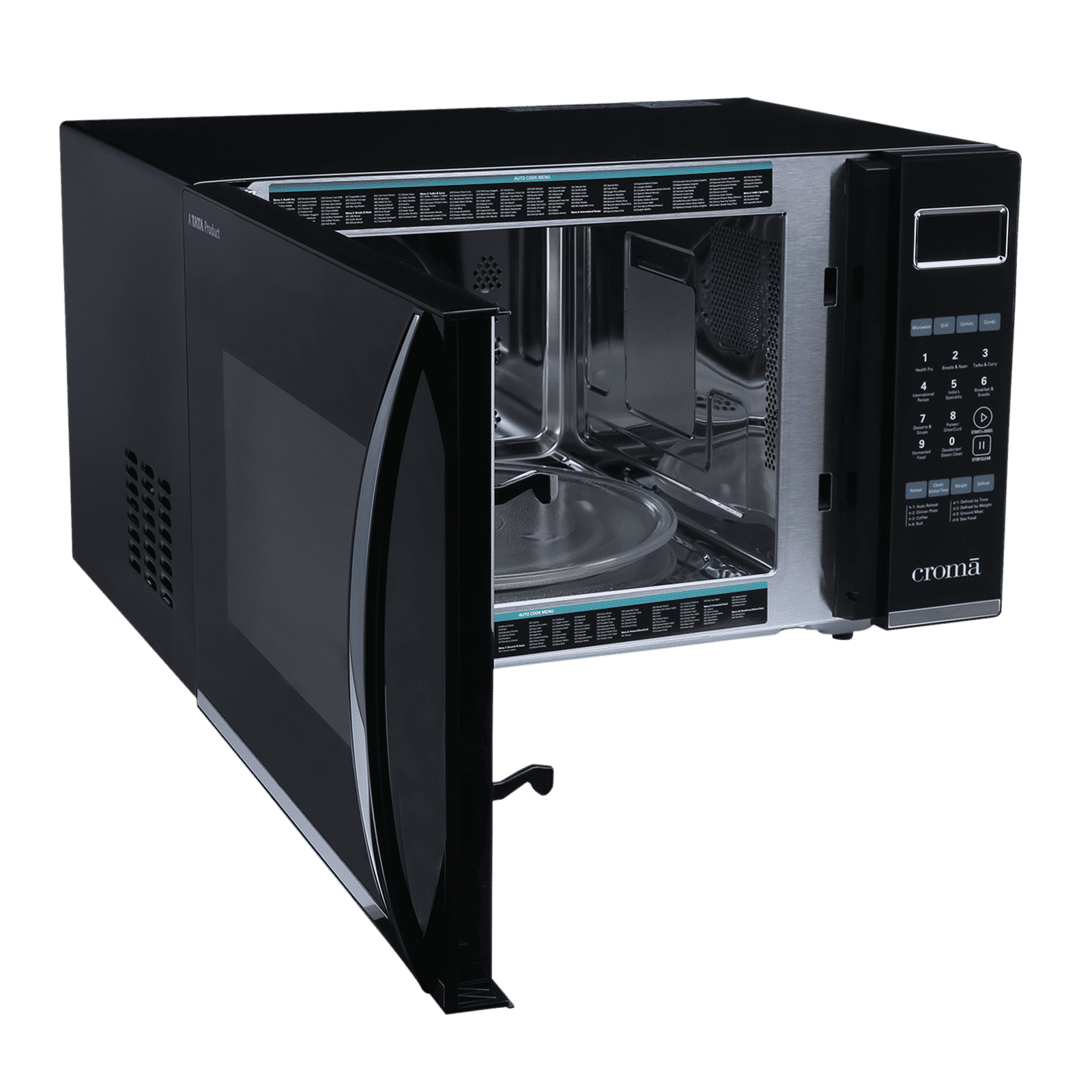Croma 30L Convection Microwave Oven with 305 Autocook Menu (CRAM0152, Black) Croma 30L Convection Microwave Oven with 305 Autocook Menu (CRAM0152, Black)_6
