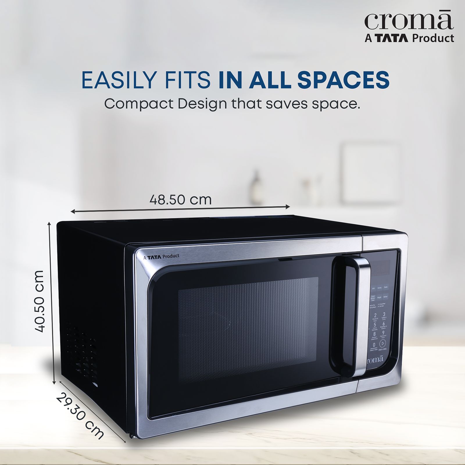 Croma 23L Convection Microwave Oven with 205 Auto Cook Menus (CRAM0151, Black)_12