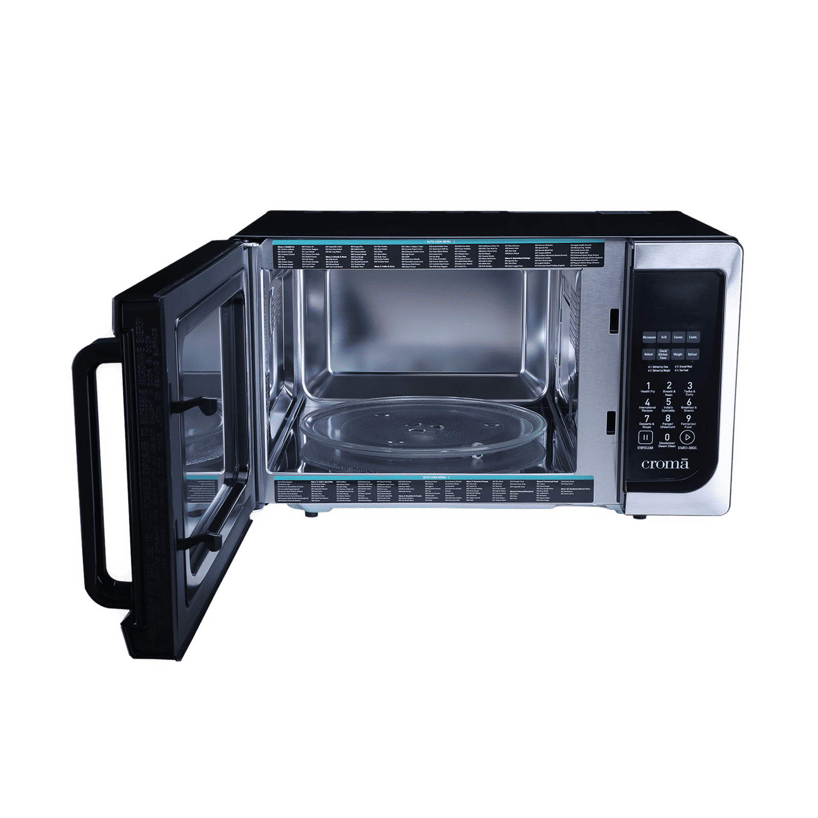 Croma 23L Convection Microwave Oven with 205 Auto Cook Menus (CRAM0151, Black)_17