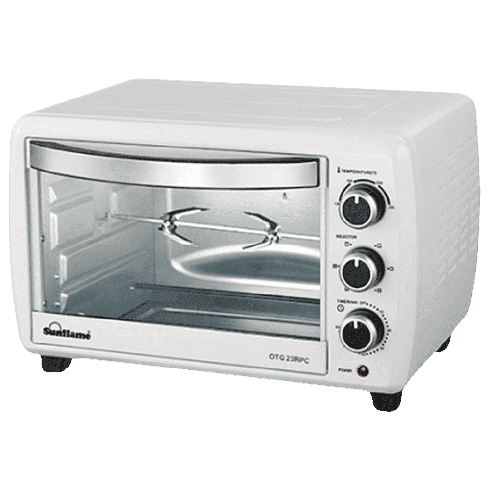 Sunflame 23 R PC 23L Oven Toaster Grill with Thermostatic Temperature Control Function (White)_1