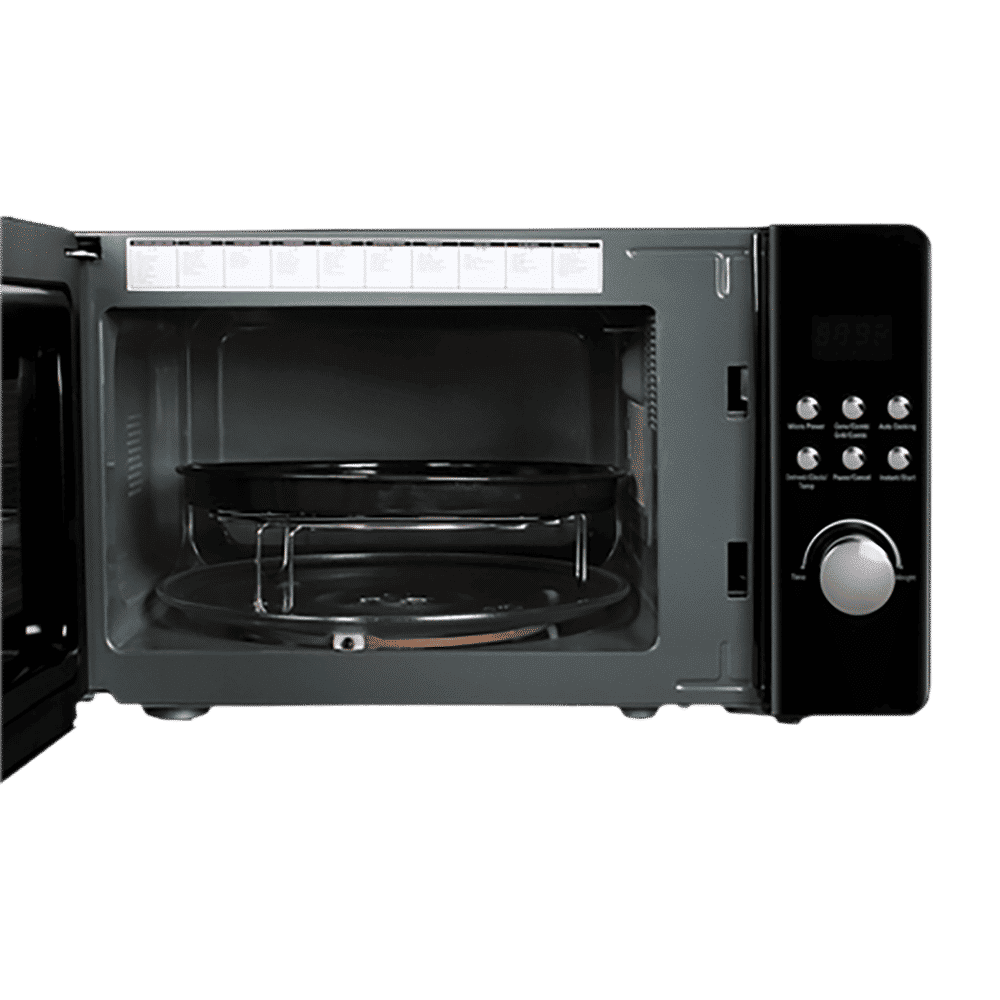 Haier 20L Convection Microwave Oven with 66 Autocook Menus (Black)_6