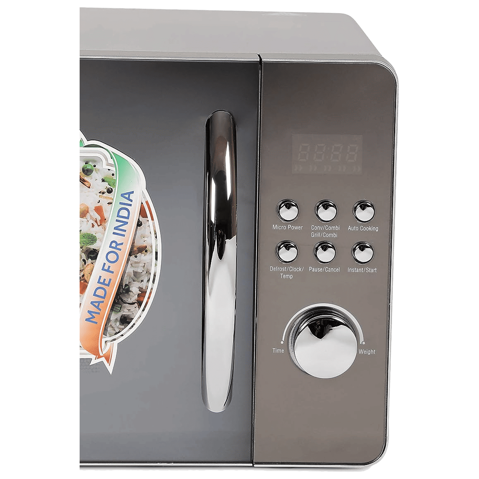 Haier 20L Convection Microwave Oven with 66 Autocook Menu (HIL2001CSPH, Silver)_5