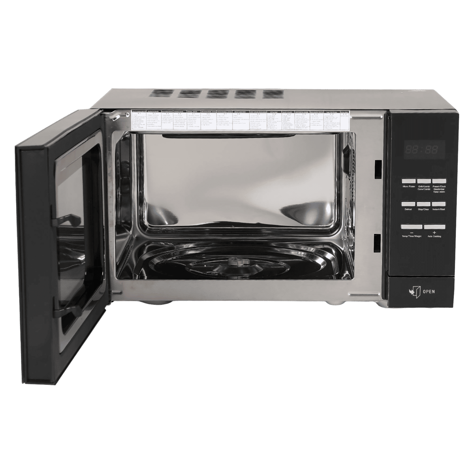 Haier 23L Convection Microwave Oven with 111 Autocook Menus (Black)_5