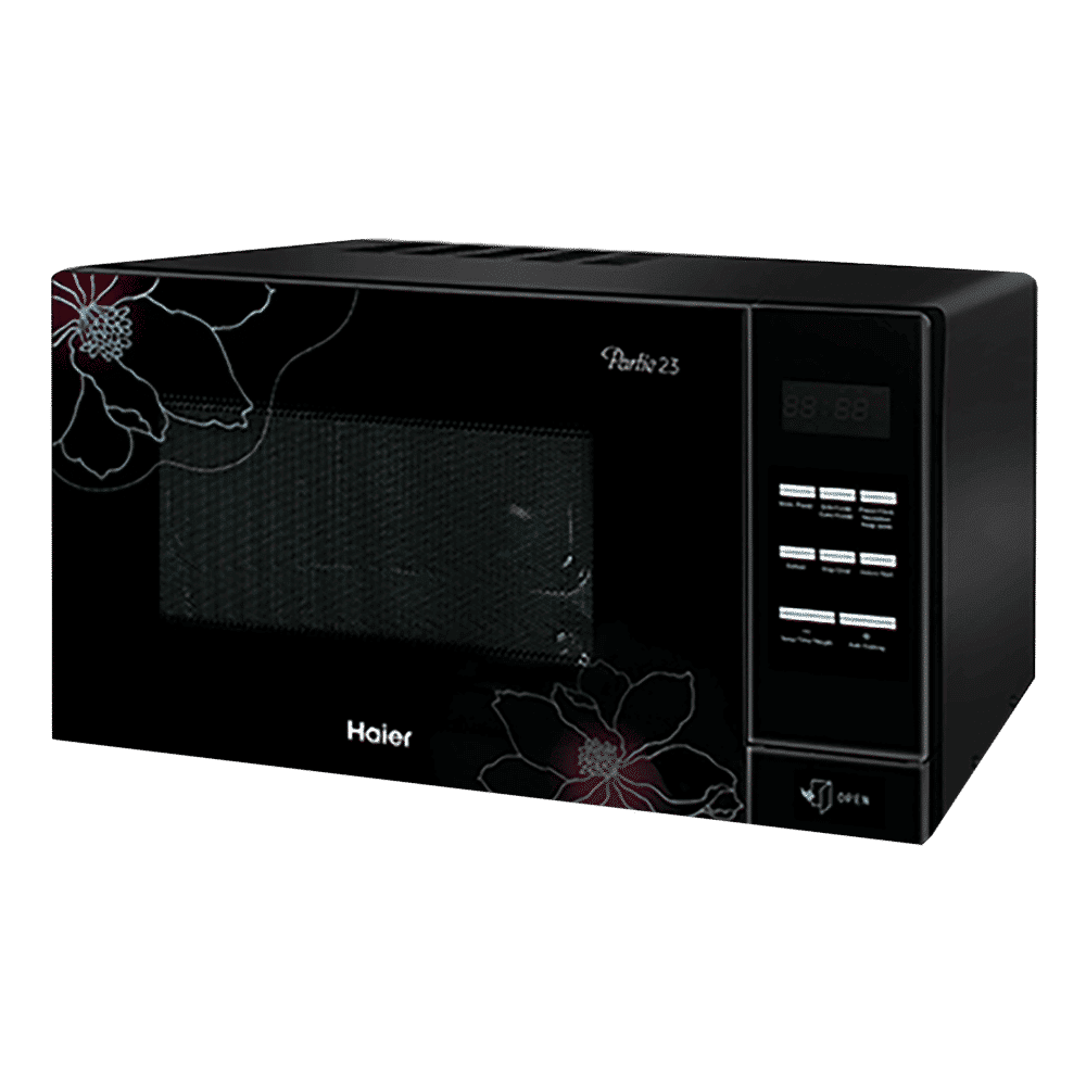 Haier 23L Convection Microwave Oven with 111 Autocook Menus (Black)_6