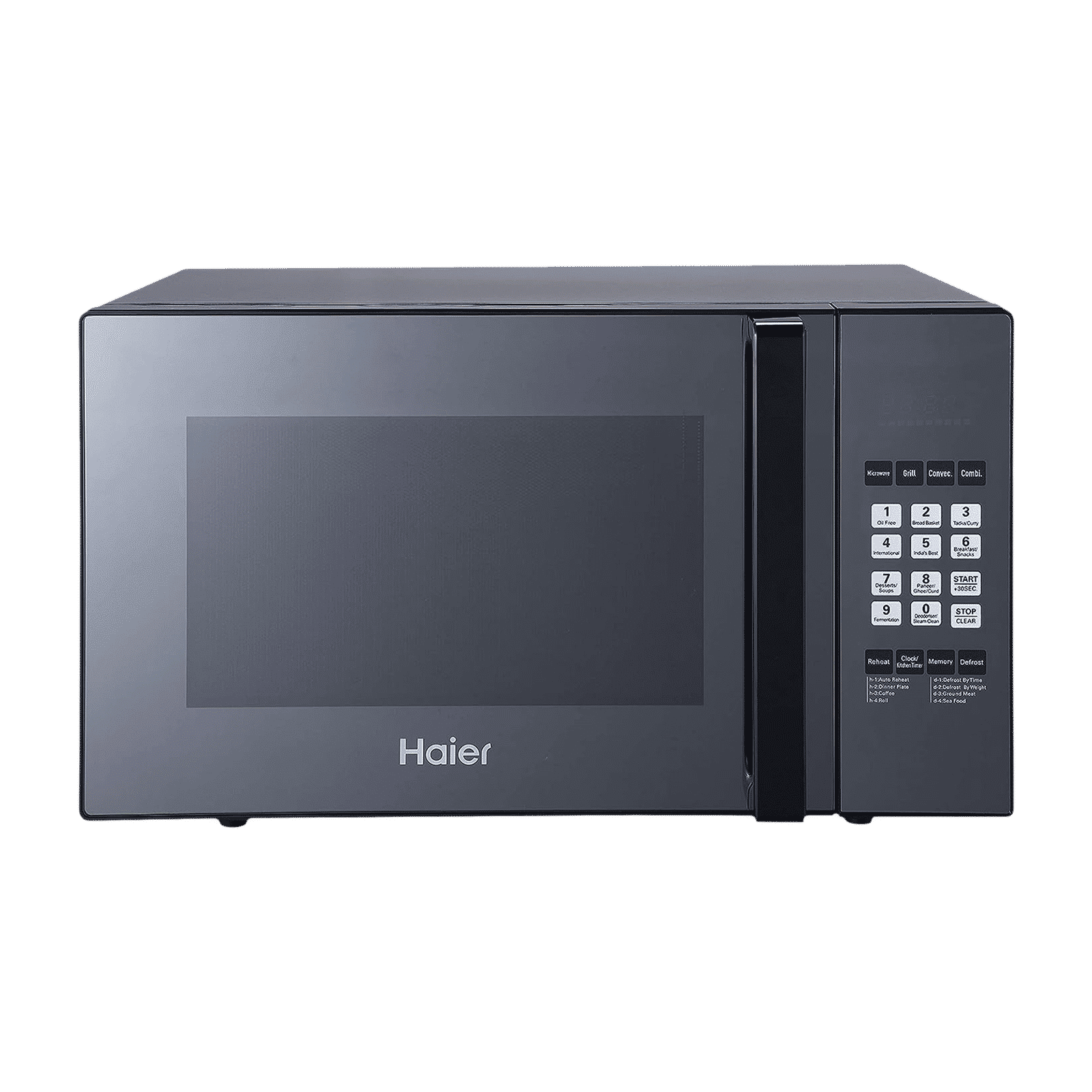 Haier 25L Convection Microwave Oven with 305 Autocook Menu (HIL2501CBSH, Black) Haier 25L Convection Microwave Oven with 305 Autocook Menu (HIL2501CBSH, Black)_1