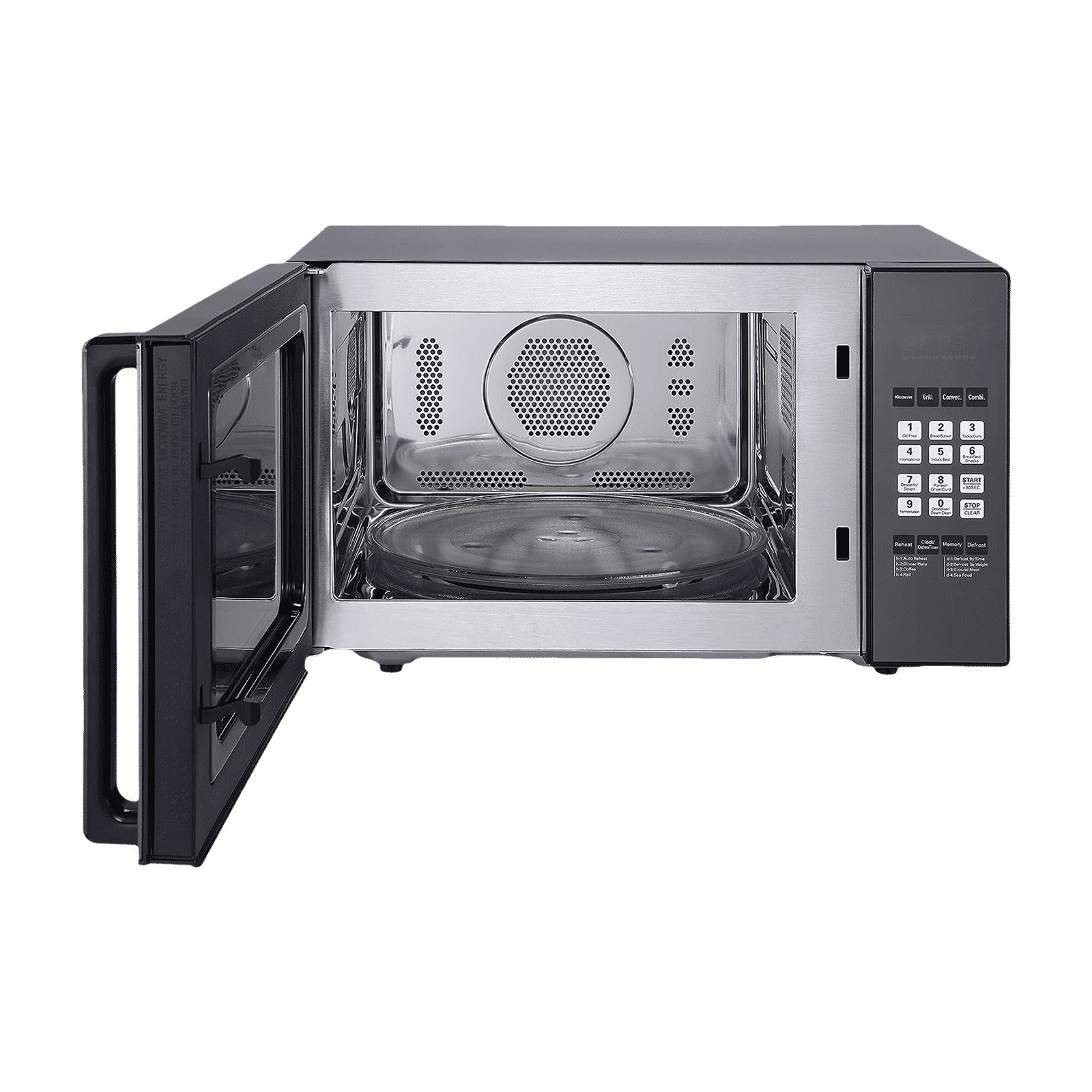 Haier 25L Convection Microwave Oven with 305 Autocook Menu (HIL2501CBSH, Black) Haier 25L Convection Microwave Oven with 305 Autocook Menu (HIL2501CBSH, Black)_8