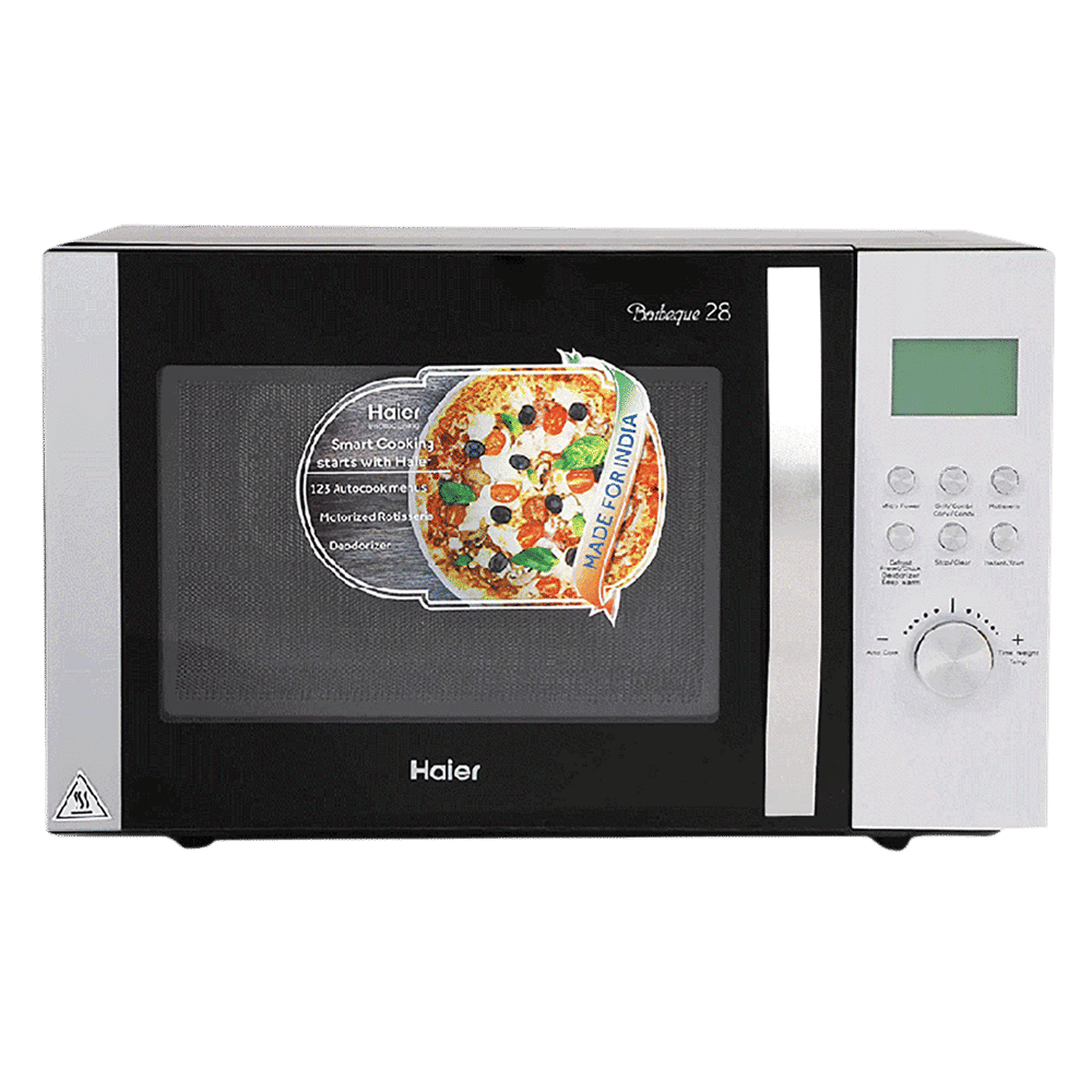 Haier 28L Convection Microwave Oven with 123 Autocook Menus (Black) Haier 28L Convection Microwave Oven with 123 Autocook Menus (Black)_1