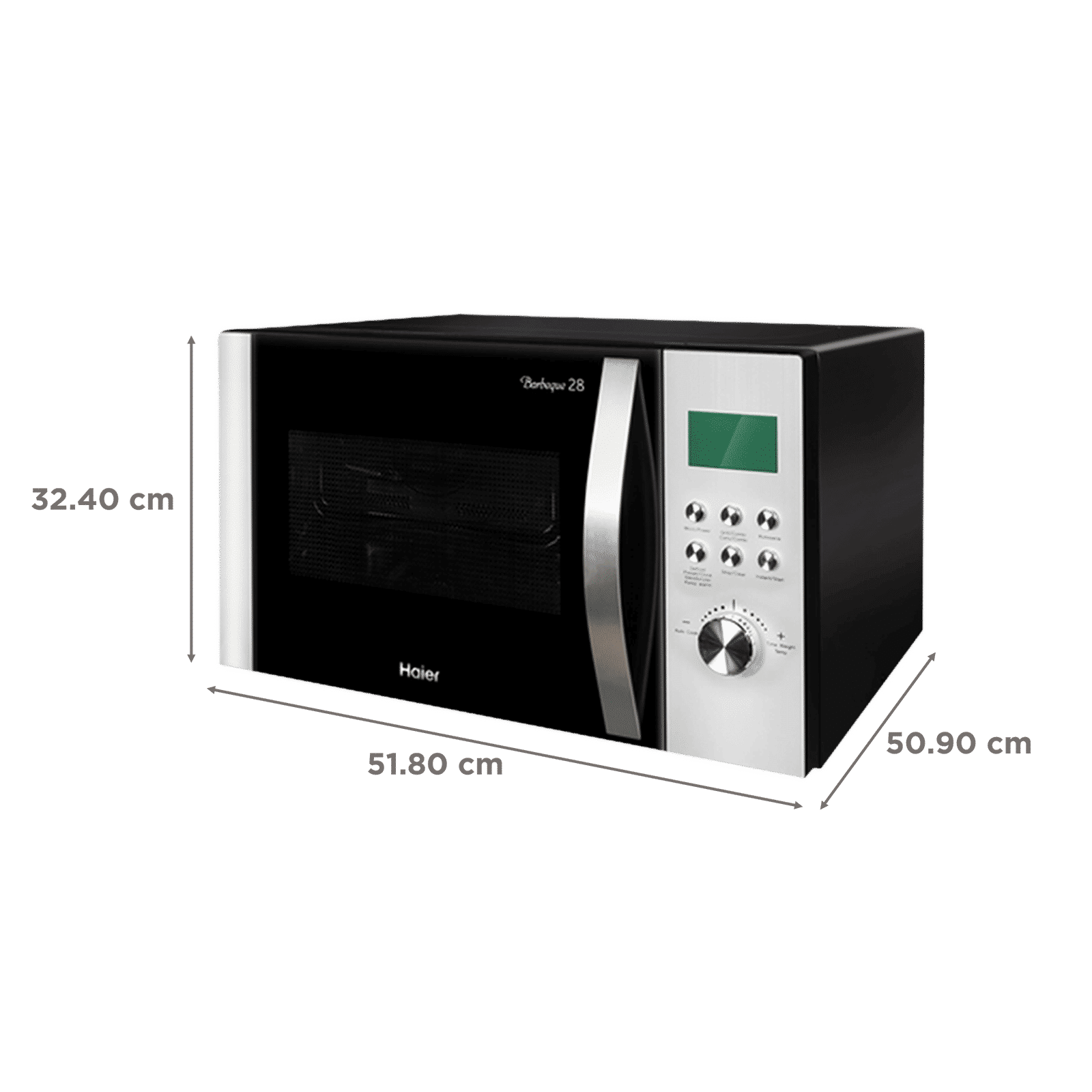 Haier 28L Convection Microwave Oven with 123 Autocook Menus (Black) Haier 28L Convection Microwave Oven with 123 Autocook Menus (Black)_2