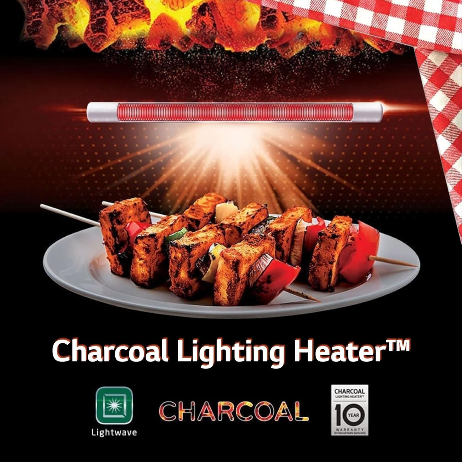 LG 32L Convection Microwave Oven with Charcoal Technology (Black) LG 32L Convection Microwave Oven with Charcoal Technology (Black)_16