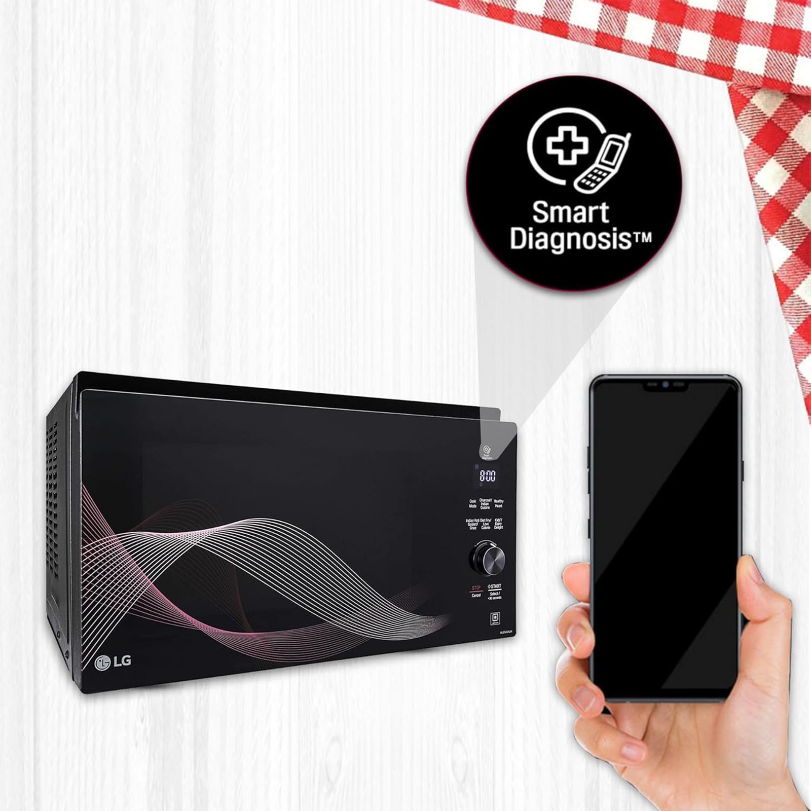 LG 32L Convection Microwave Oven with Charcoal Technology (Black) LG 32L Convection Microwave Oven with Charcoal Technology (Black)_21