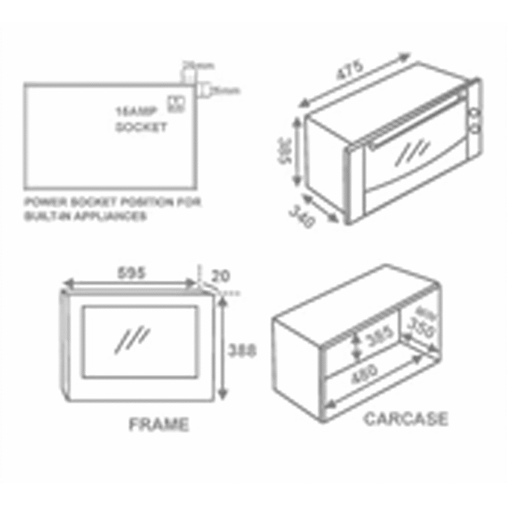 elica EPBI MW 220 22L Built-in Microwave Oven with 8 Autocook Menus (Silver) elica EPBI MW 220 22L Built-in Microwave Oven with 8 Autocook Menus (Silver)_4
